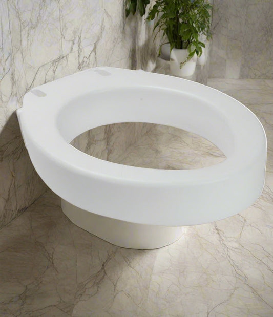 Elongated 3.5" Raised Toilet Seat: MHERTS - Save On Medical