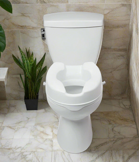 4" Raised Toilet Seat: MHRTSD - Save On Medical