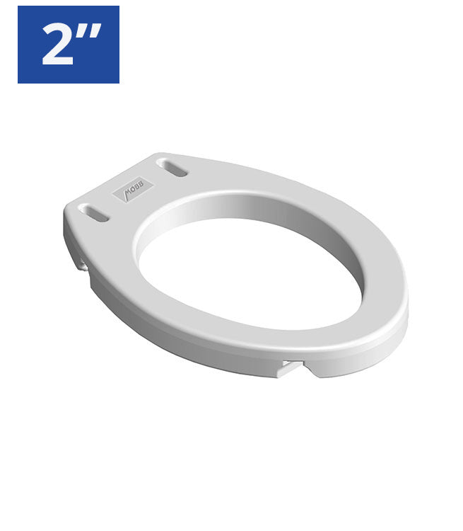 2” Raised Toilet Seat Standard/Elongated