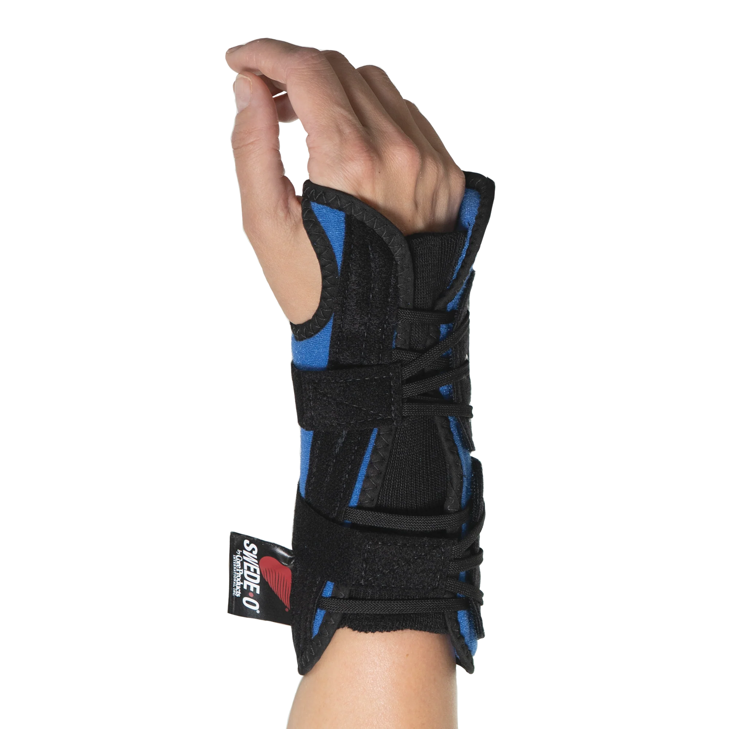 Swede-O Powerwrap Wrist Brace Left Blue (OSFM)